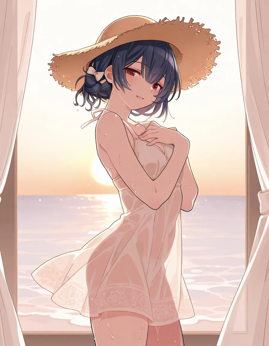 杜野凛世 エモ海(濡れグラビア)