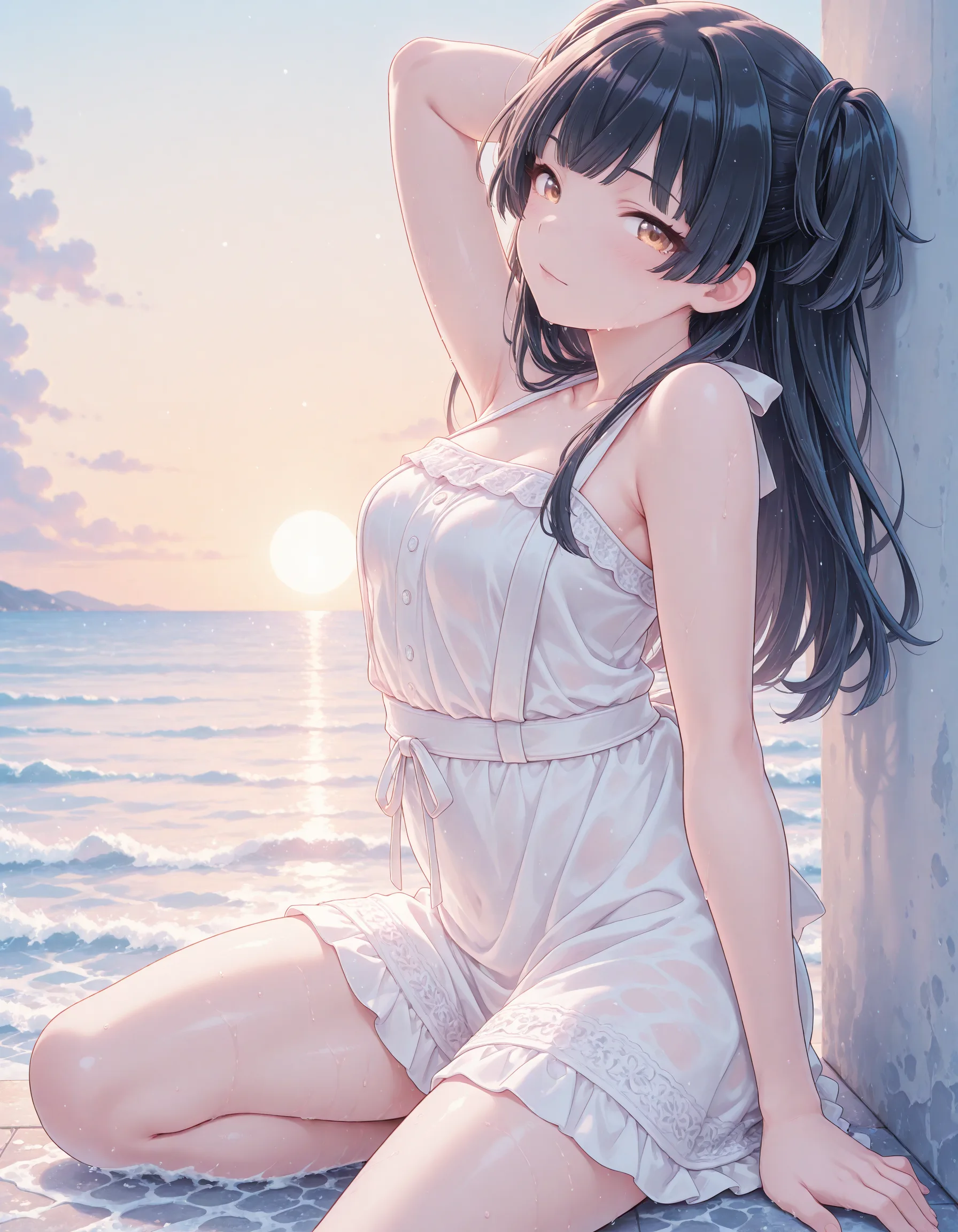 黛冬優子 エモ海(濡れグラビア)