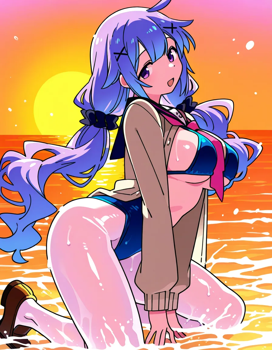 ユニコーン(セーラー服) エモ海(濡れグラビア)
