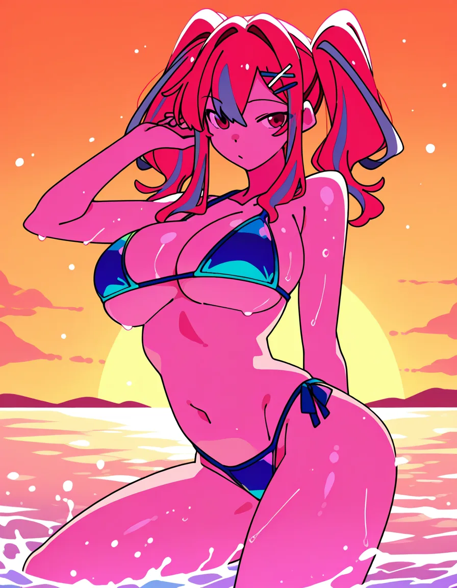 ブレマートン エモ海(濡れグラビア)
