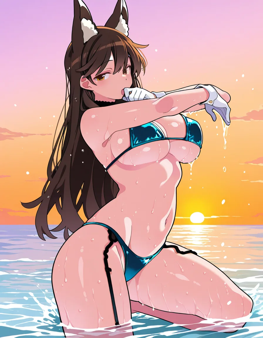 愛宕 エモ海(濡れグラビア)