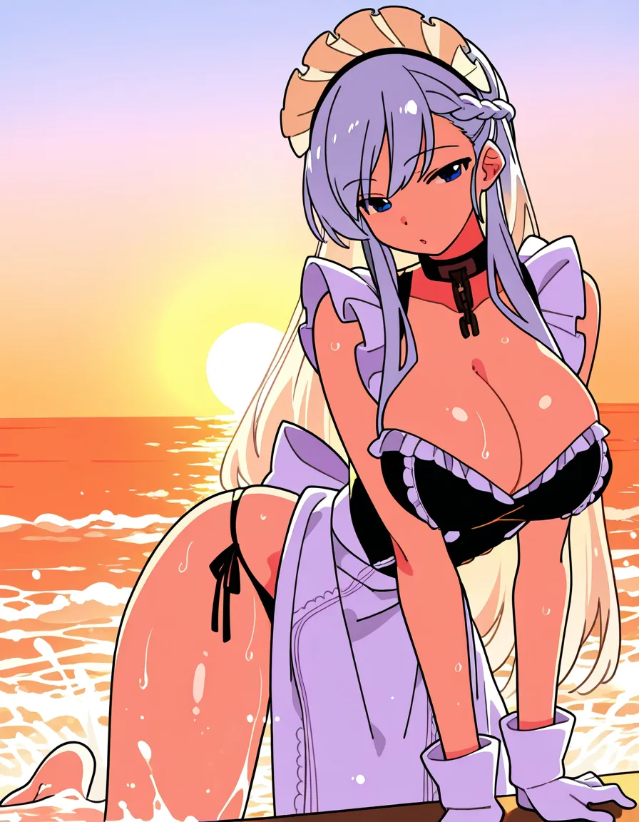 ベルファスト エモ海(濡れグラビア)