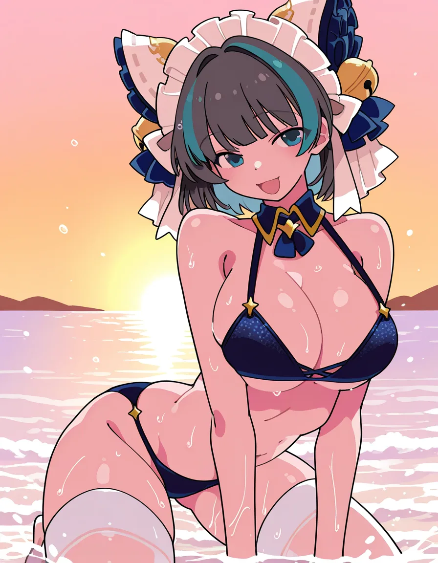 チェシャー エモ海(濡れグラビア)