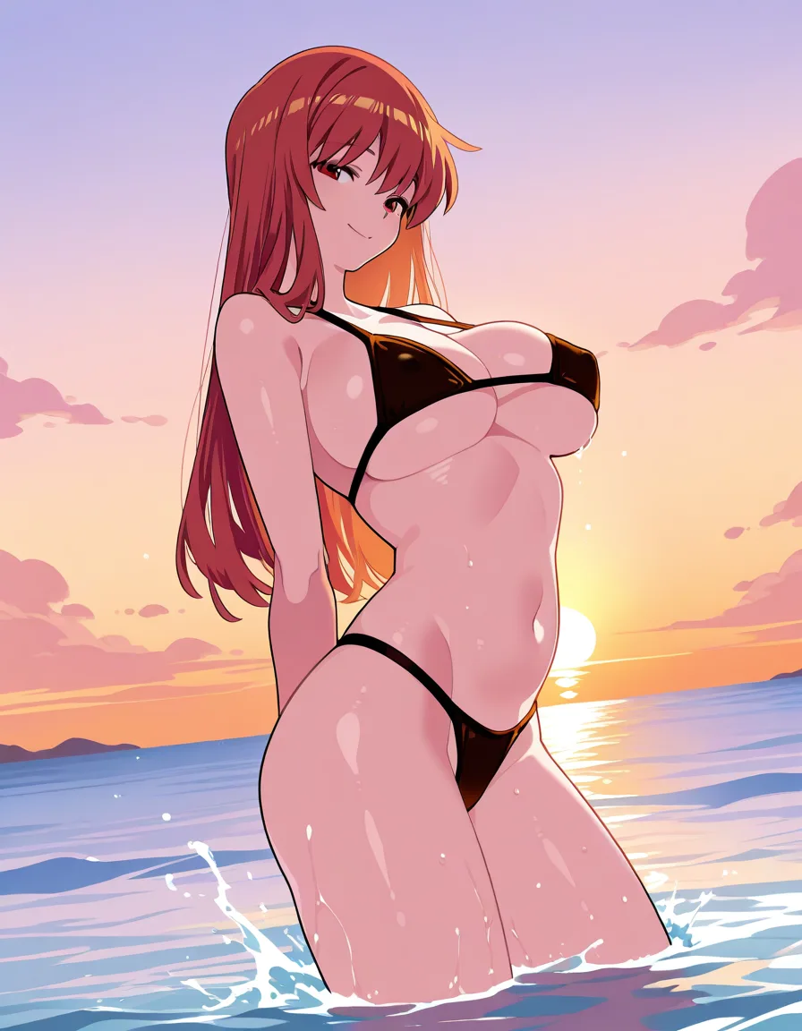 庄方宜 エモ海(濡れグラビア)