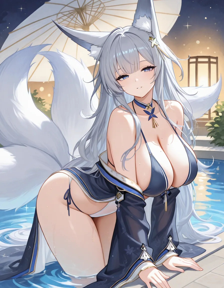 信濃 グラビア立ち(水着)