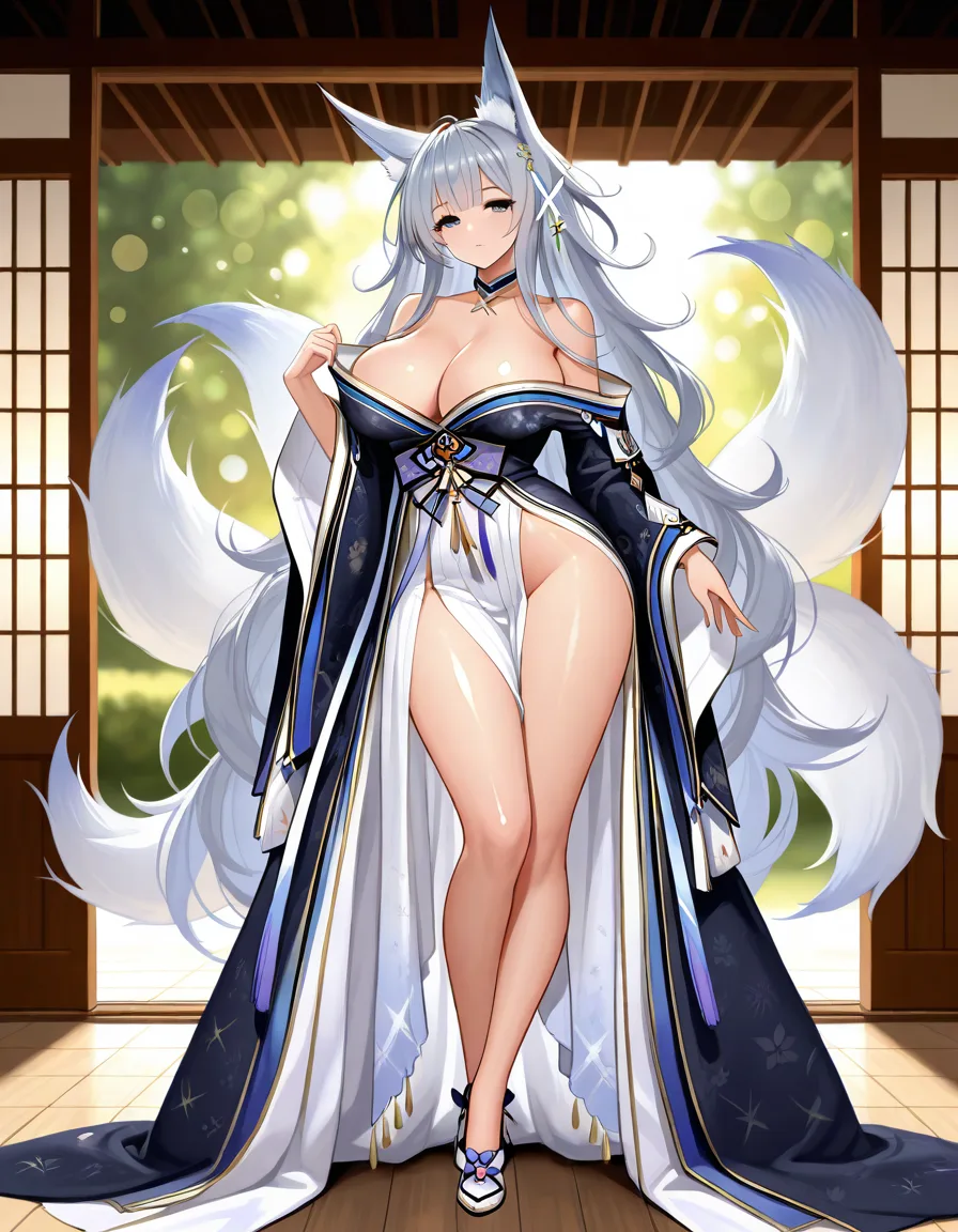 信濃 グラビア立ち(着衣)