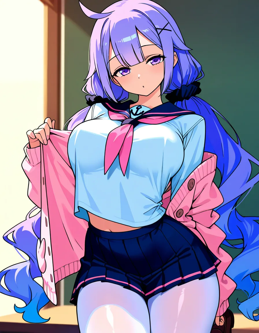ユニコーン(セーラー服) グラビア立ち(着衣)