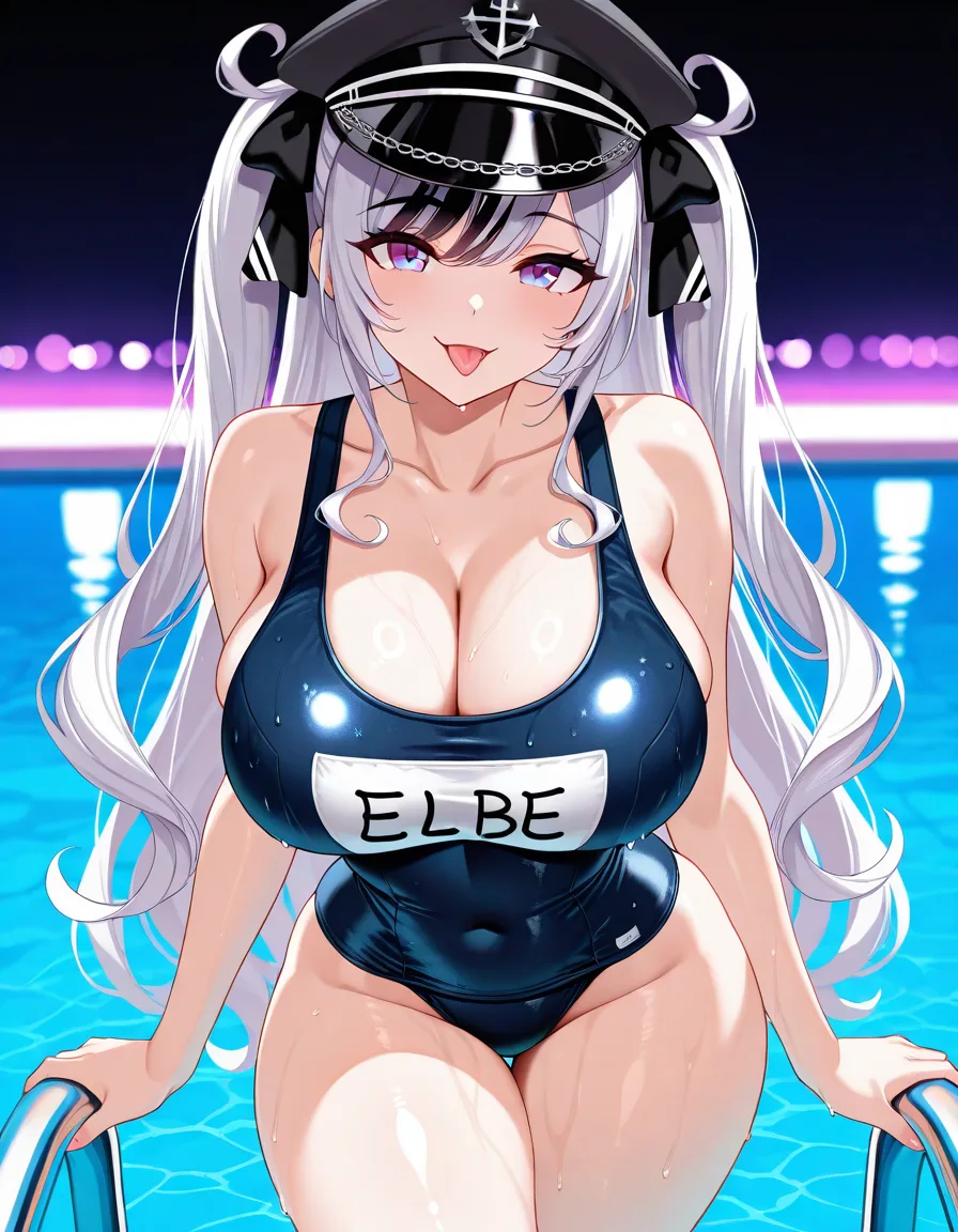 【アズレン】エルベのAIエロ画像まとめ1枚