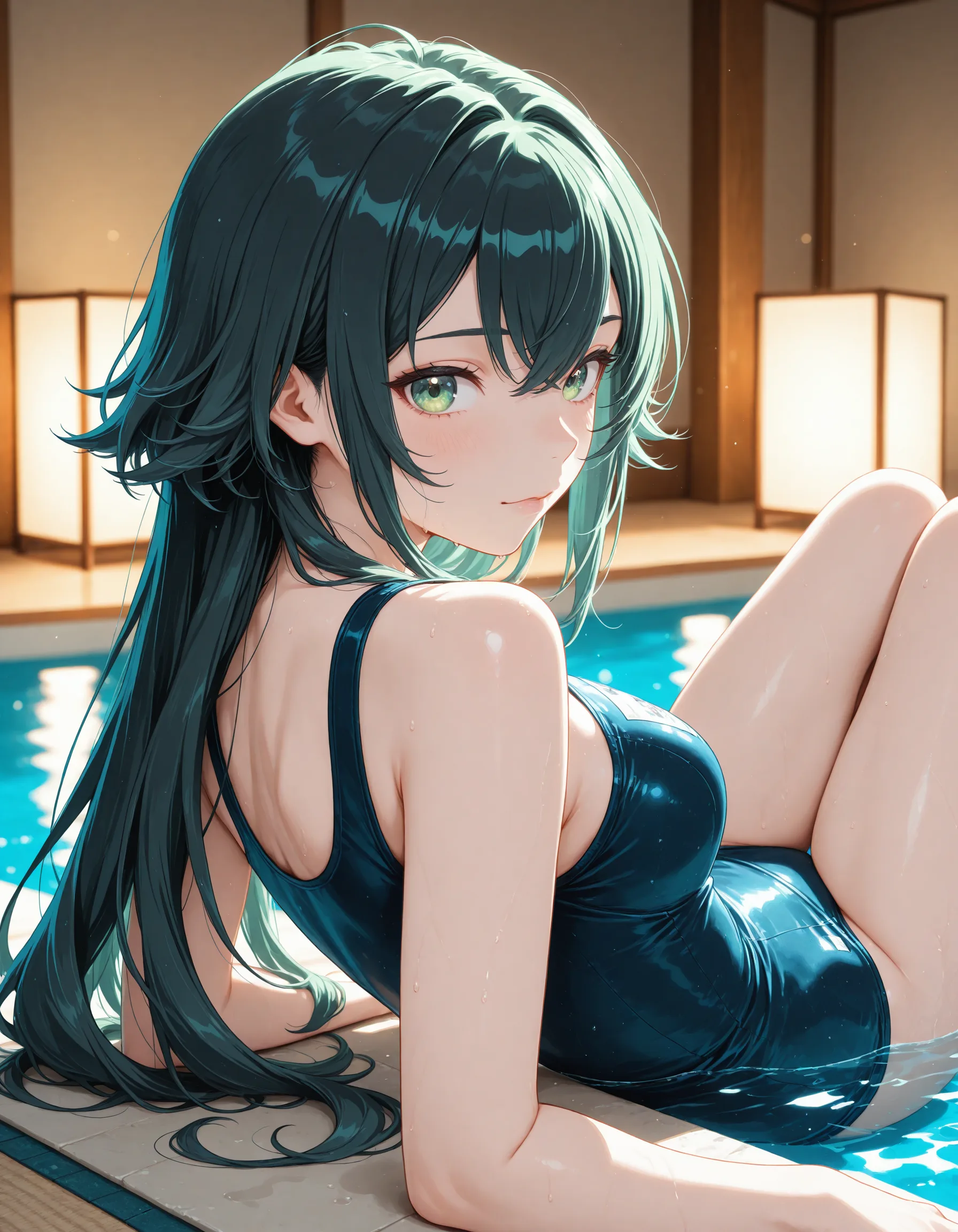 月村手毬 スク水
