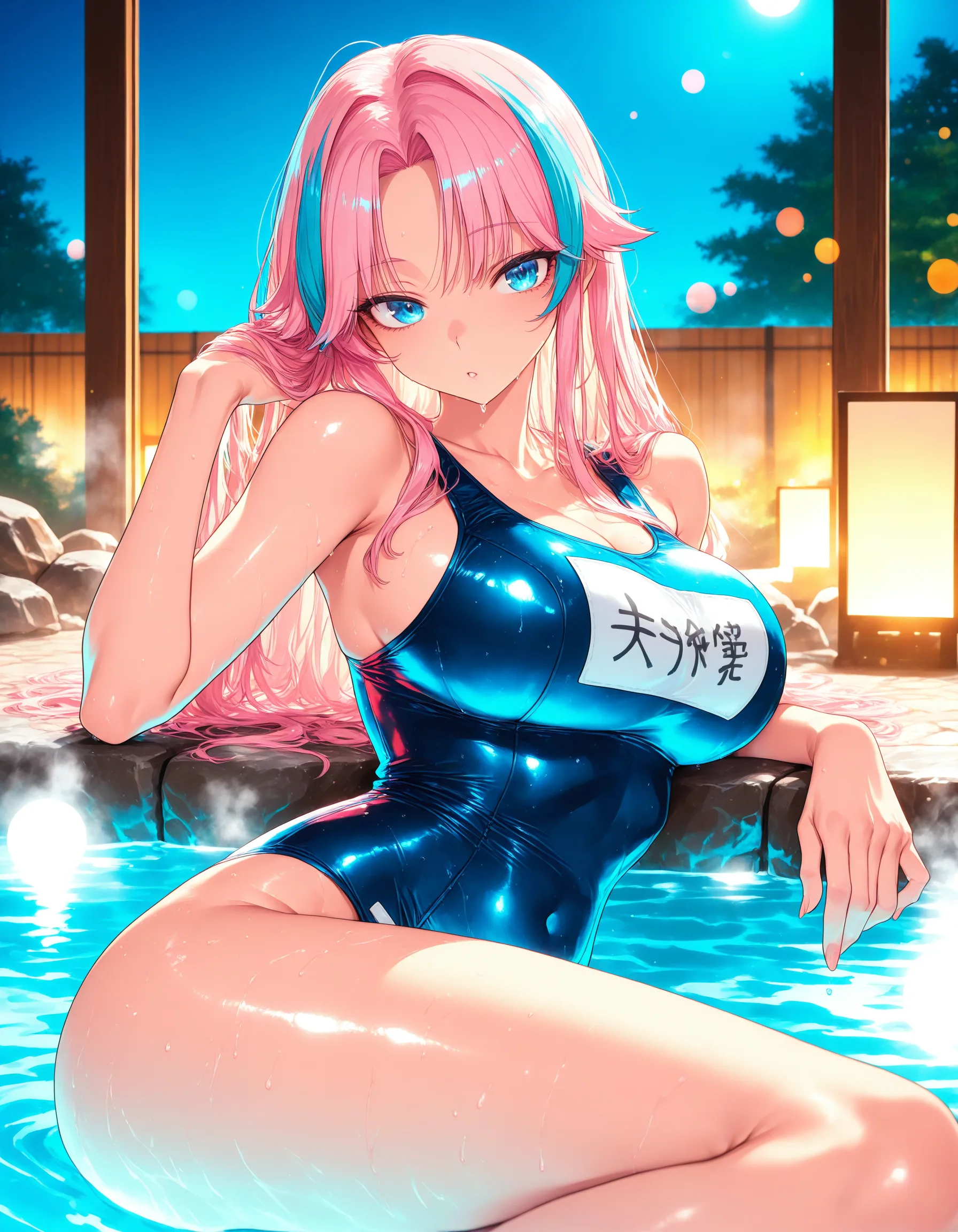 少女 スク水
