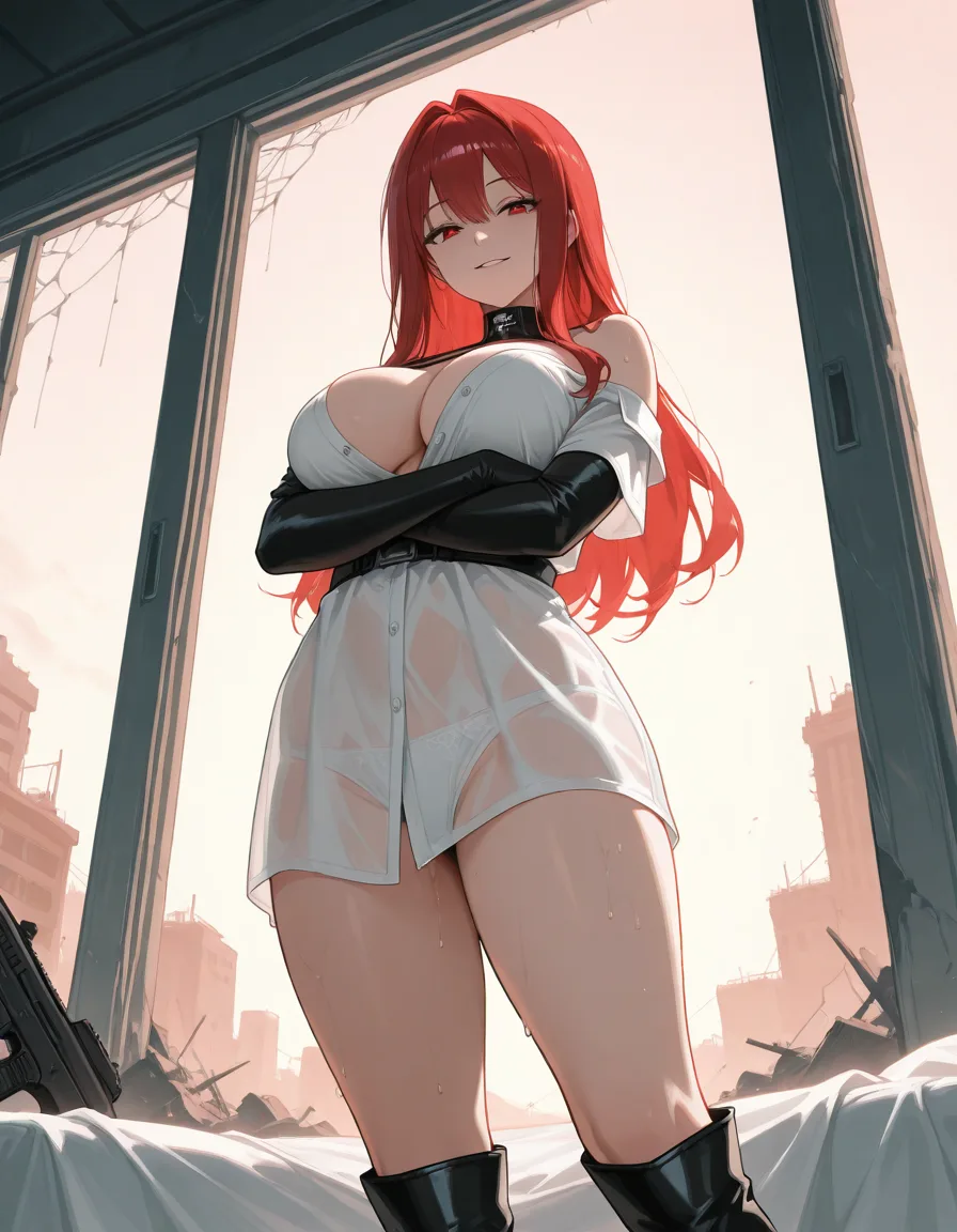 スカーレット 彼シャツ
