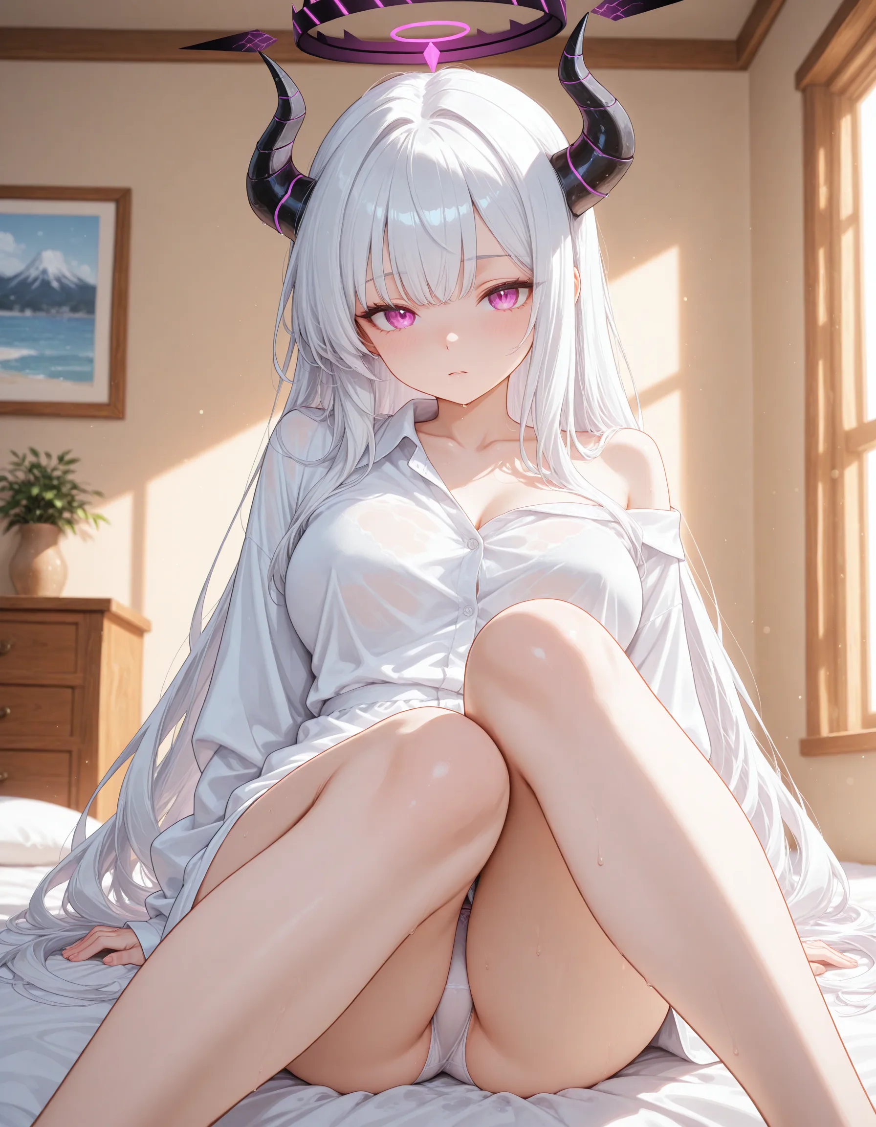 空崎ヒナ 彼シャツ