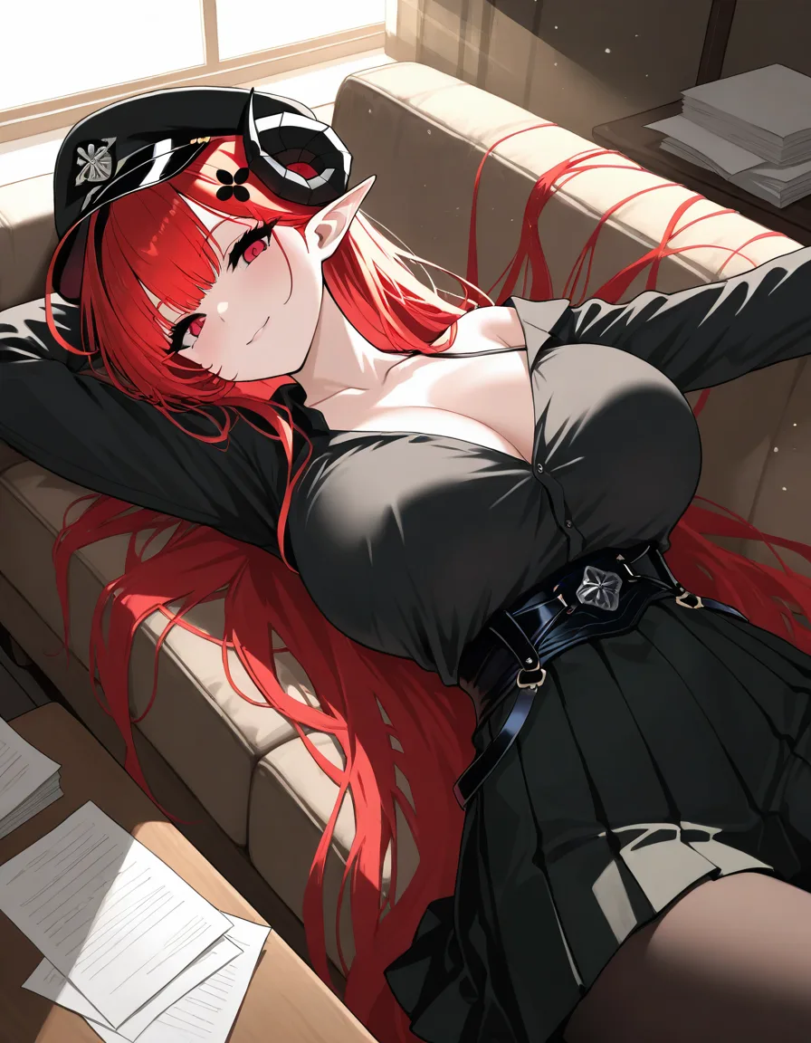 ヒンデンブルク 日常(SFW)