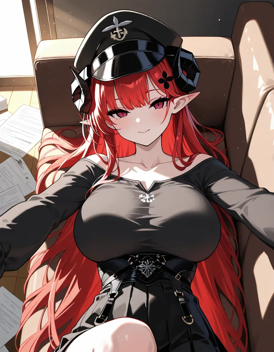 ヒンデンブルク 日常(SFW)