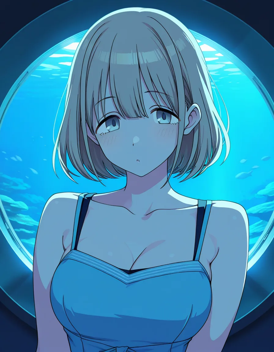 芹沢あさひ 水族館デート