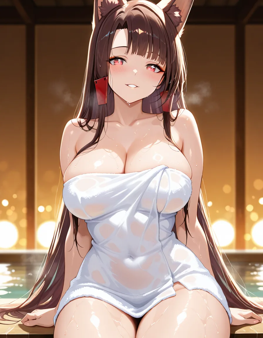 赤城 風呂上がりタオル