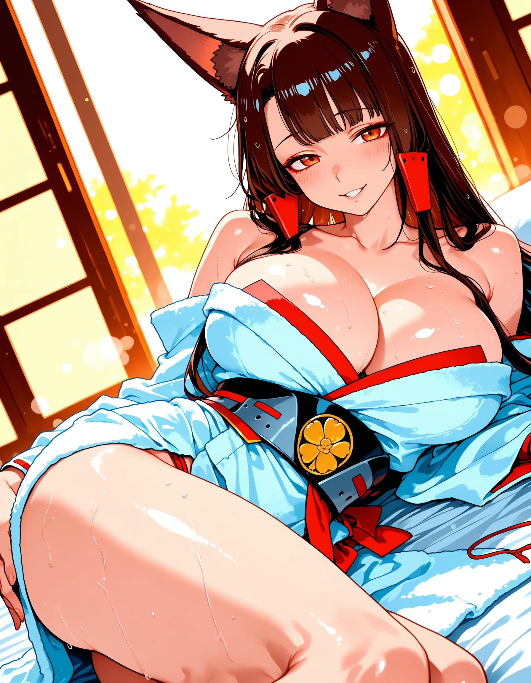 赤城 風呂上がりタオル