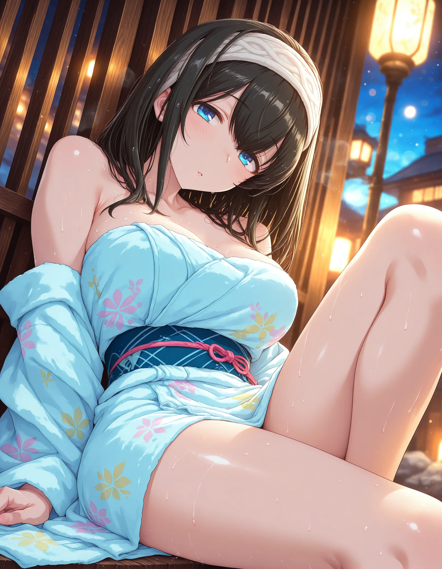 鷺沢文香 風呂上がりタオル