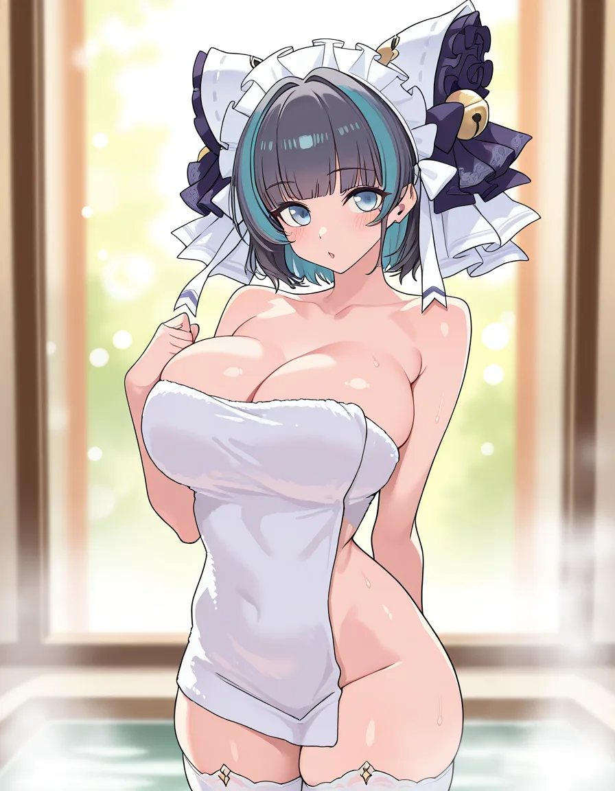チェシャー 風呂上がりタオル
