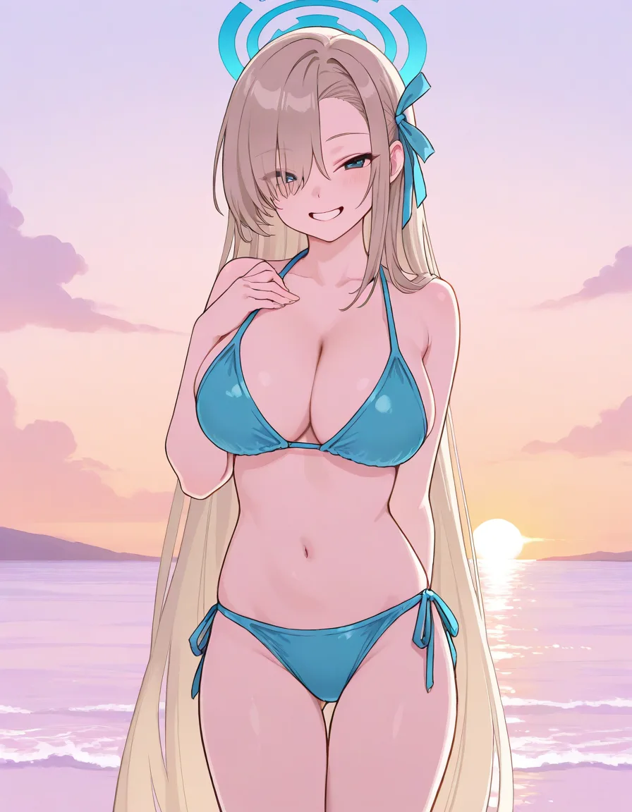 一之瀬アスナ グラビア立ち(水着)